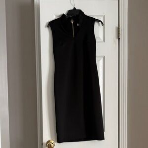 Calvin Klein Collection Black Midi Dress